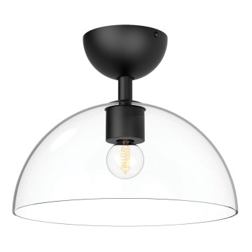 Alora Mood - Plafondlamp JUDE 1xE27/60W/230V Ø 30,5 cm zwart
