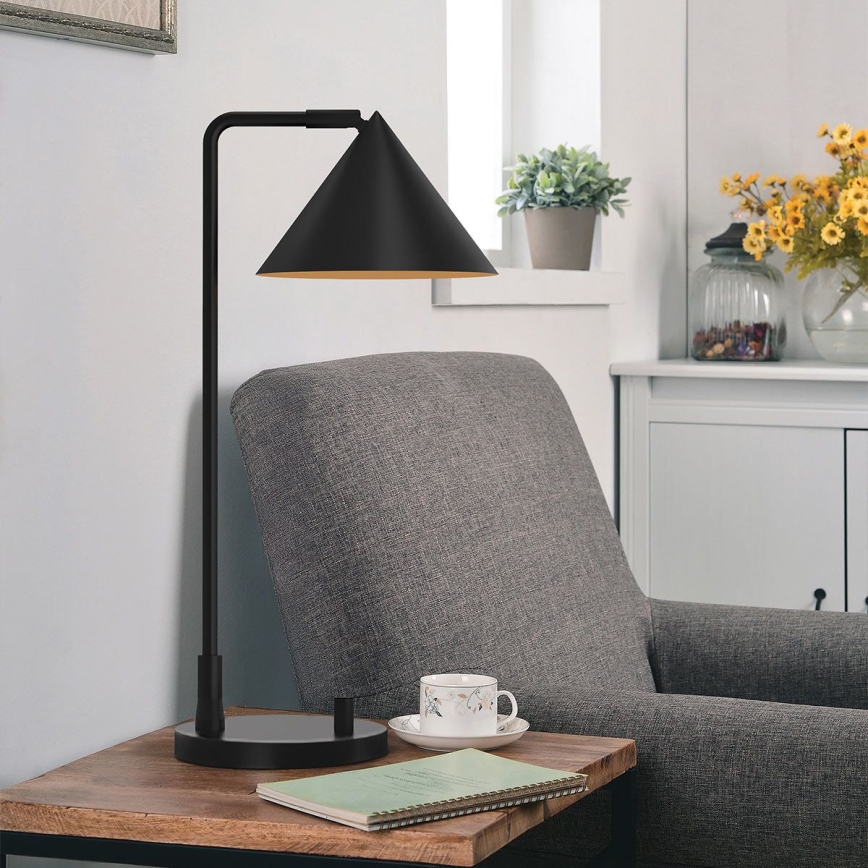Alora Mood - Tafellamp REMYCK 1xE27/60W/230V zwart