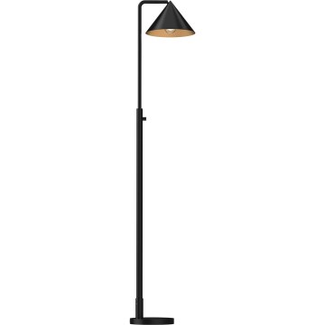 Alora Mood - Vloerlamp REMYCK 1xE27/60W/230V zwart