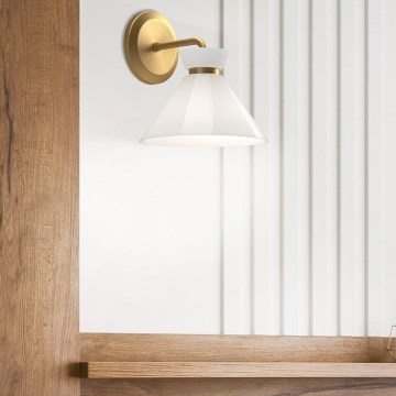 Alora Mood - Wandlamp HALSTON 1xE14/40W/230V goudkleurig