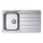 ALVEUS 1065560 - Évier de cuisine LINE 86x50 cm mat acier/satin