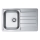 ALVEUS 1069147 - Évier de cuisine LINE 79x50 cm mat acier/satin