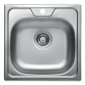 ALVEUS 1074634 - Keukenspoelbak ALLUX 48x48 cm RVS/satijn