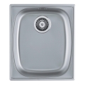 ALVEUS 1082195 - Keukenspoelbak BASIC 44x38 cm RVS/satijn, grote afvoer