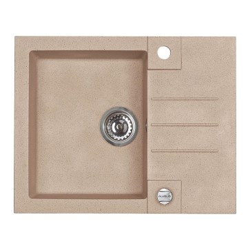 ALVEUS 1090950 - Évier de cuisine ROCK 59,5x47,5 cm granit/beige