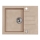 ALVEUS 1090950 - Évier de cuisine ROCK 59,5x47,5 cm granit/beige