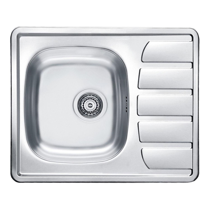 ALVEUS 1098940 - Évier de cuisine ZOOM 61,5x50 cm satin, pour fixation par le haut