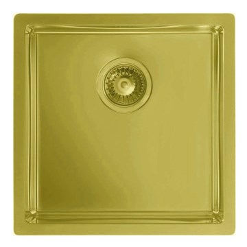 ALVEUS 1103319 - Évier de cuisine QUADRIX 45x45 cm monarch doré