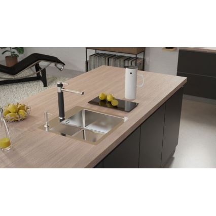 ALVEUS 1103609 - Évier de cuisine PURE 52,5x51,5 cm satin