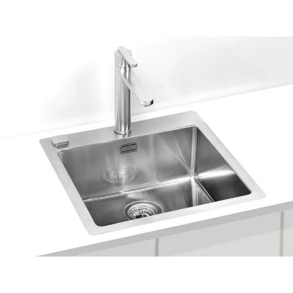 ALVEUS 1103609 - Évier de cuisine PURE 52,5x51,5 cm satin