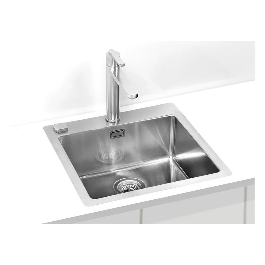 ALVEUS 1103609 - Évier de cuisine PURE 52,5x51,5 cm satin