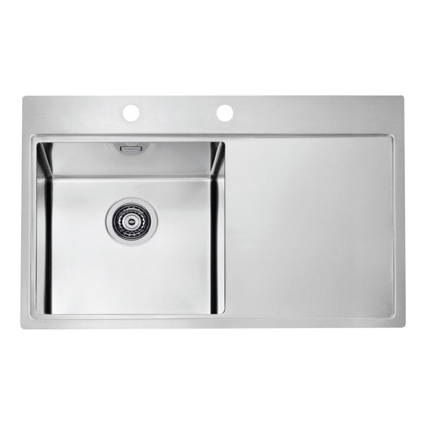 ALVEUS 1103610 - Évier de cuisine PURE 79x52,5 cm satin, gauche