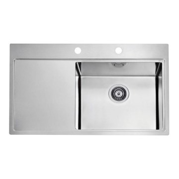 ALVEUS 1103653 - Évier de cuisine PURE 86x52,5 cm satin, droit