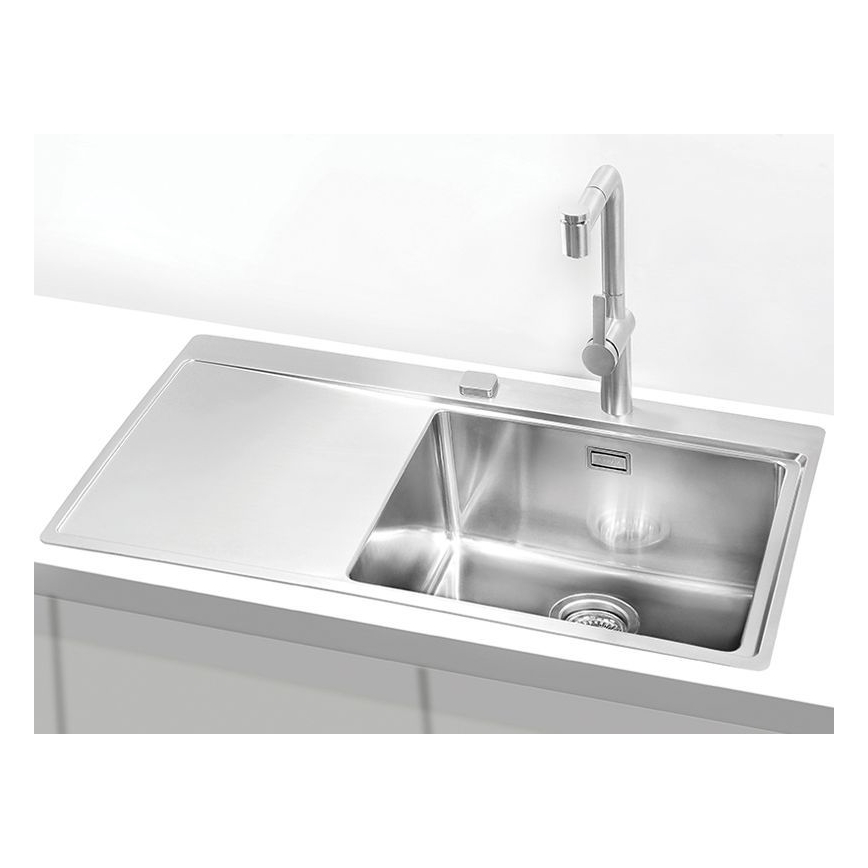 ALVEUS 1103653 - Évier de cuisine PURE 86x52,5 cm satin, droit