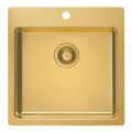 ALVEUS 1107052 - Évier de cuisine PURE 52,5x51,5 cm acier inoxydable/bronze