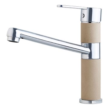 ALVEUS 1119874 - Kraan voor gootsteen ZENIT 20,2 cm graniet/beige