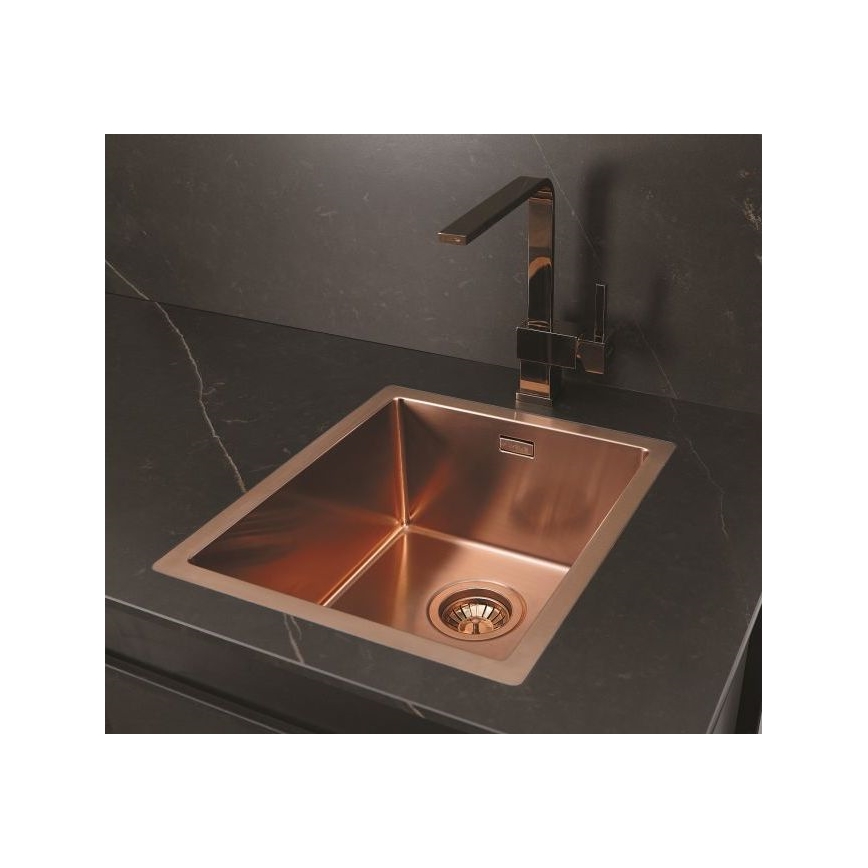 ALVEUS 1122689 - Évier de cuisine QUADRIX 45x45 cm monarch cuivre
