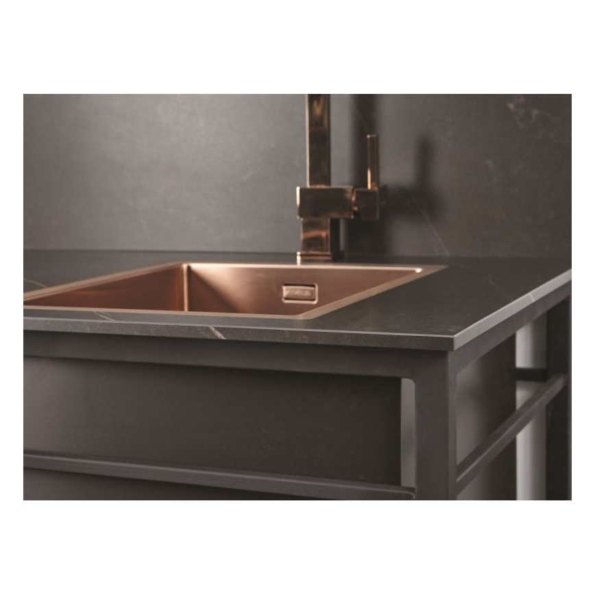 ALVEUS 1122689 - Évier de cuisine QUADRIX 45x45 cm monarch cuivre