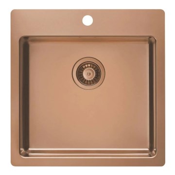 ALVEUS 1122708 - Évier de cuisine PURE 52,5x51,5 cm monarch cuivre