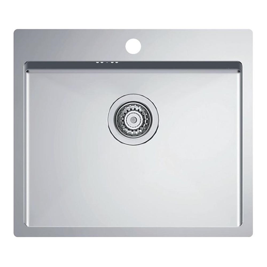 ALVEUS 1124382 - Évier de cuisine QUARTO 55x48 cm satin