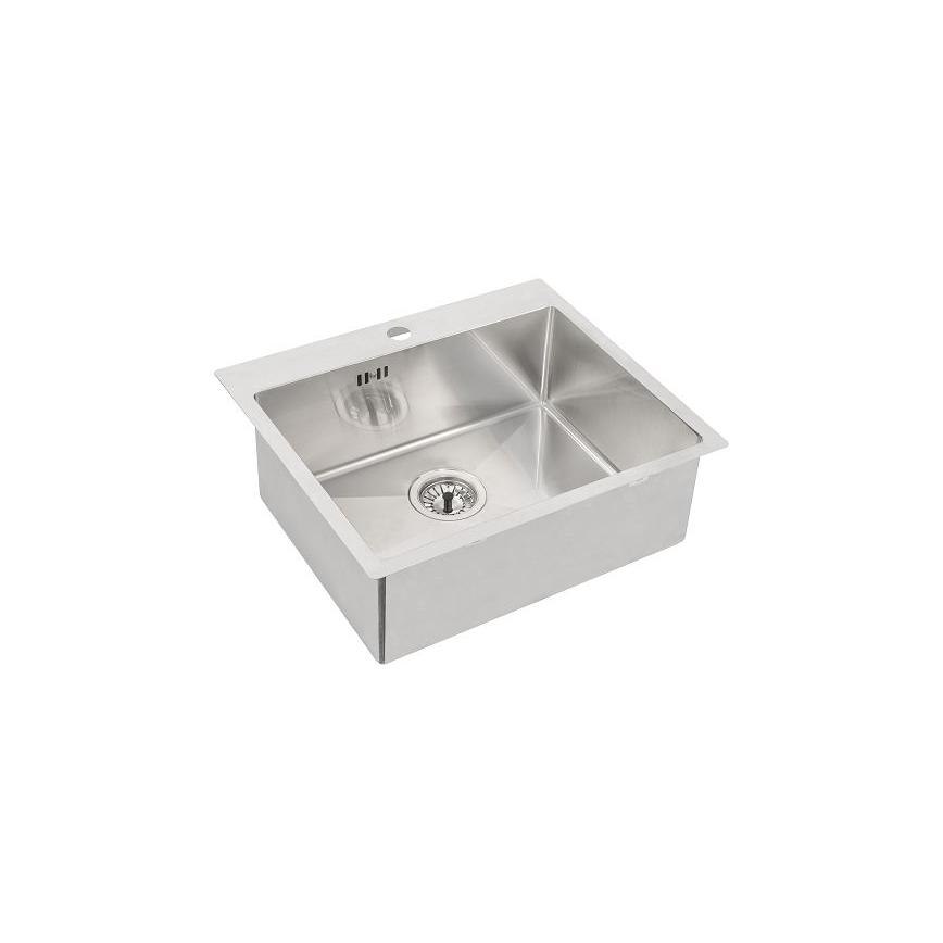 ALVEUS 1124382 - Évier de cuisine QUARTO 55x48 cm satin