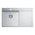 ALVEUS 1124384 - Évier de cuisine QUARTO 78x48 cm satin