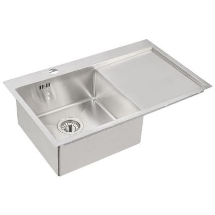ALVEUS 1124384 - Gootsteen QUARTO 78x48 cm satijn