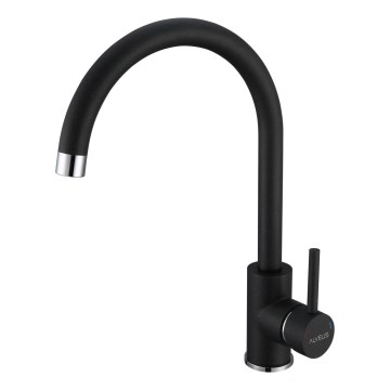 ALVEUS 1129039 - Robinet d'évier ROXA 35,1 cm granit/noir