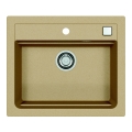ALVEUS 1131994 - Évier de cuisine ATROX 59x50 cm granit/beige
