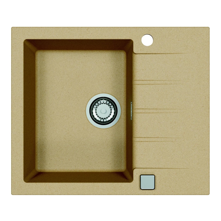 ALVEUS 1132019 - Évier de cuisine CADIT 59x50 cm granit/beige