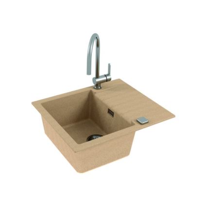 ALVEUS 1132019 - Évier de cuisine CADIT 59x50 cm granit/beige