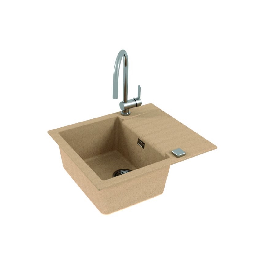 ALVEUS 1132019 - Évier de cuisine CADIT 59x50 cm granit/beige