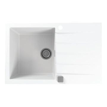 ALVEUS 1132022 - Évier de cuisine CADIT 79x50 cm granit/blanc