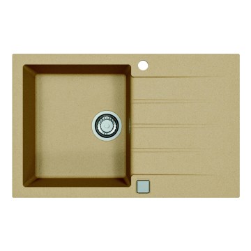 ALVEUS 1132024 - Évier de cuisine CADIT 79x50 cm granit/beige