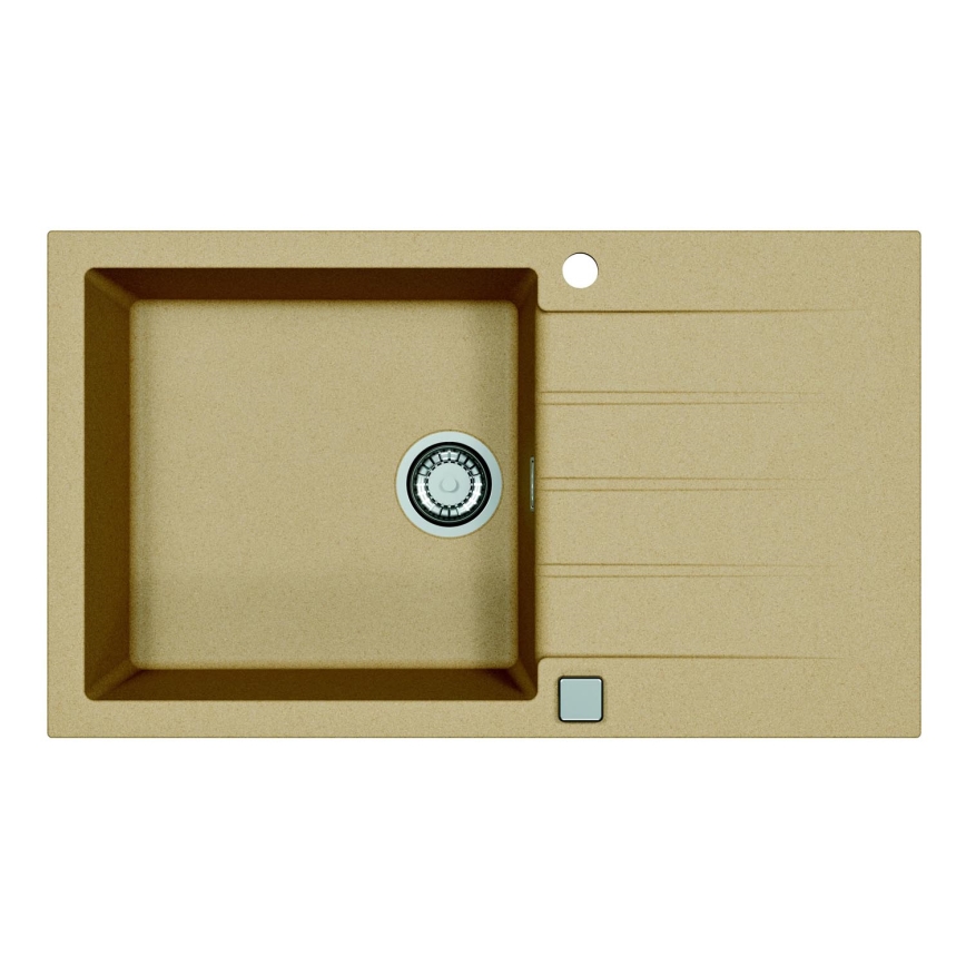 ALVEUS 1132029 - Évier de cuisine CADIT 86x50 cm granit/beige