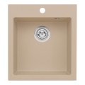 ALVEUS 1133431 - Évier de cuisine CORTINA 50x45 cm granit/beige