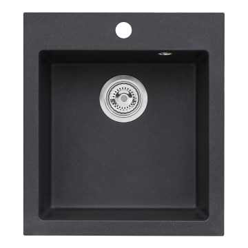 ALVEUS 1133432 - Évier de cuisine CORTINA 50x45 cm granit/noir