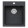ALVEUS 1133432 - Évier de cuisine CORTINA 50x45 cm granit/noir