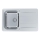 ALVEUS 1136608 - Évier de cuisine LINE 79x50 cm acier inoxydable