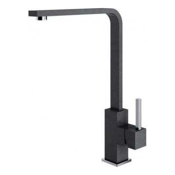 ALVEUS 1136742 - Kraan voor gootsteen AFRA 32,3 cm graniet/zwart