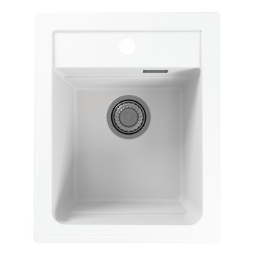 ALVEUS 1139079 - Évier de cuisine ATROX 50x40 cm granit/blanc
