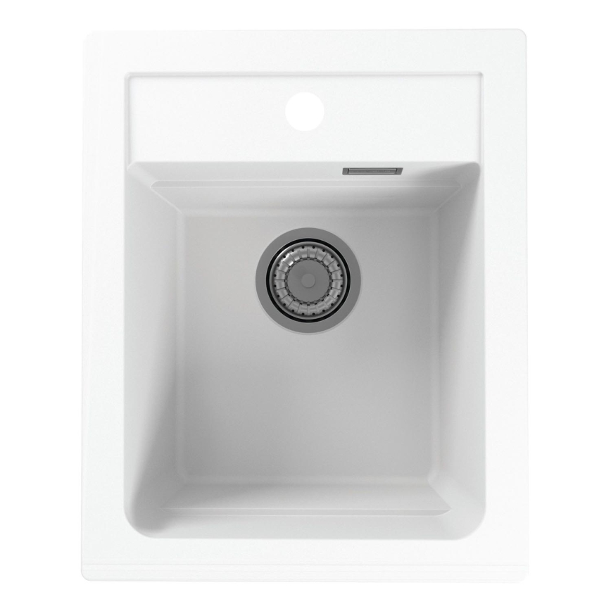 ALVEUS 1139079 - Gootsteen ATROX 50x40 cm graniet/wit