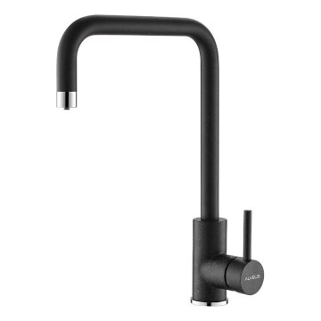 ALVEUS 1139812 - Kraan voor gootsteen DUAL 37 cm graniet/zwart