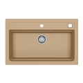 ALVEUS 1140445 - Évier de cuisine ATROX 79x50 cm granit/beige