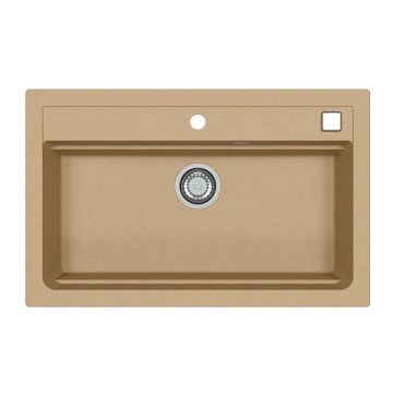 ALVEUS 1140445 - Évier de cuisine ATROX 79x50 cm granit/beige