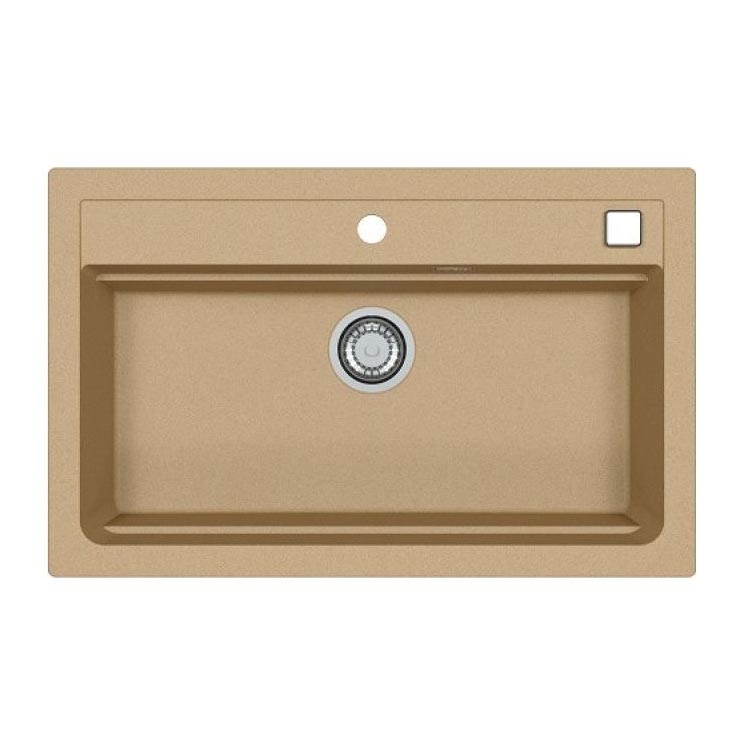 ALVEUS 1140445 - Évier de cuisine ATROX 79x50 cm granit/beige