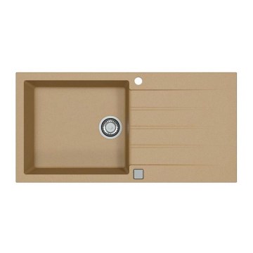 ALVEUS 1140597 - Évier de cuisine CADIT 100x50 cm granit/beige