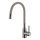 ALVEUS 1144429 - Kraan voor gootsteen met flexibele arm MINTAS 34 cm messing/geborsteld staal/beige
