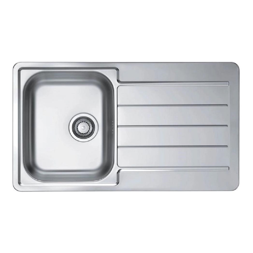 ALVEUS 1144640 - Évier de cuisine LINE 86x50 cm acier inoxydable