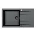 ALVEUS 1148160 - Évier de cuisine CADIT 86x50 cm granit/noir